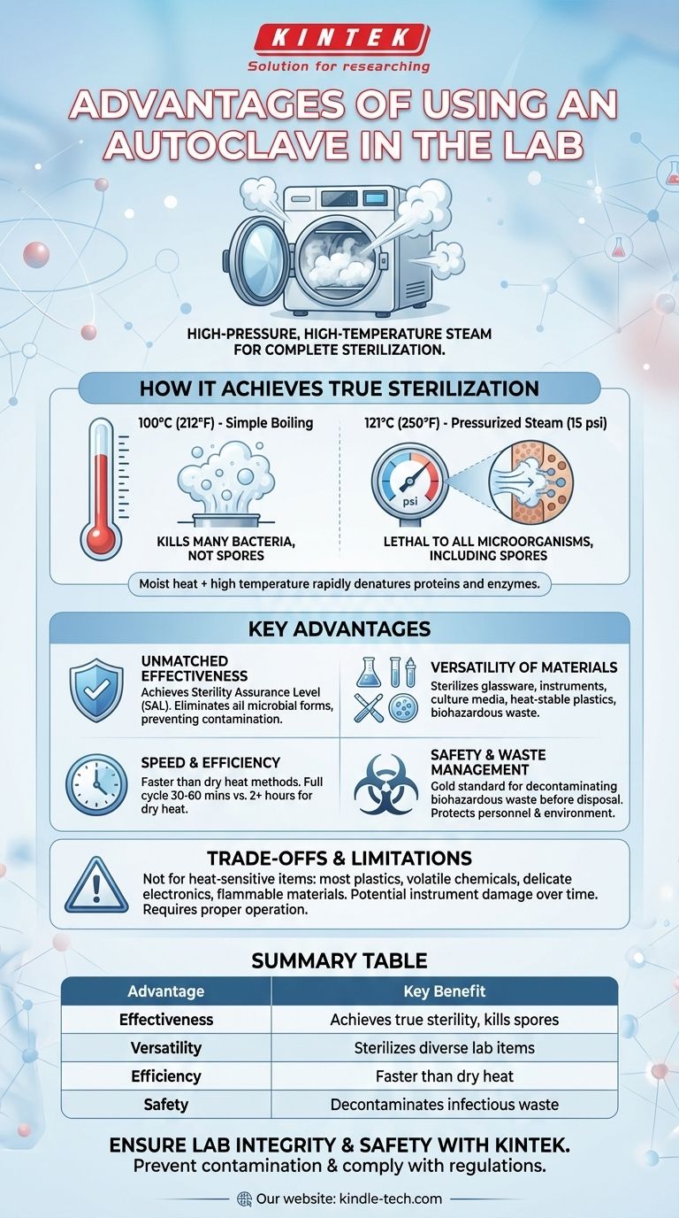 在实验室中使用高压灭菌器有哪些优点？为您的实验室实现无与伦比的灭菌效果 图解指南