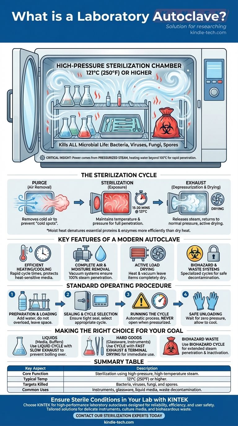 什么是实验室高压灭菌锅？加压蒸汽灭菌指南 图解指南