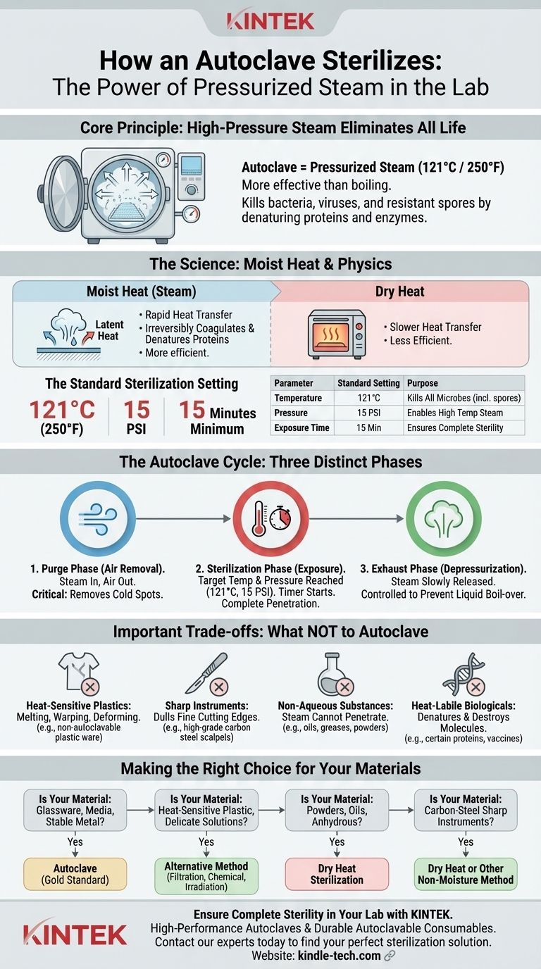 オートクレーブは研究室で様々な必要物を滅菌するためにどのように使用されますか？効果的な蒸気滅菌ガイド ビジュアルガイド