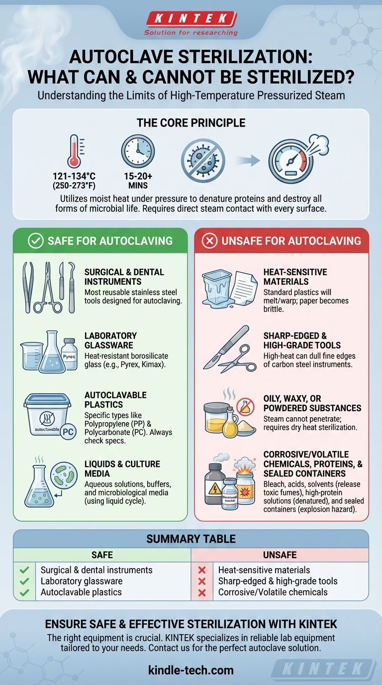 ¿Qué tipo de objeto se puede esterilizar con una autoclave? Una guía para la esterilización segura y efectiva con vapor Guía Visual