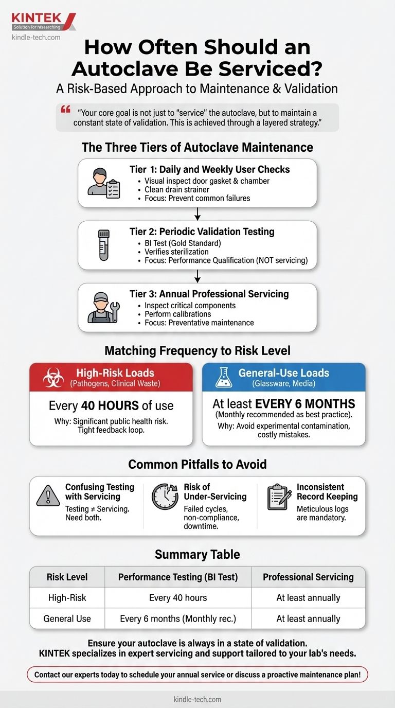オートクレーブの整備頻度はどのくらいにすべきですか？滅菌コンプライアンスのためのリスクベースガイド ビジュアルガイド