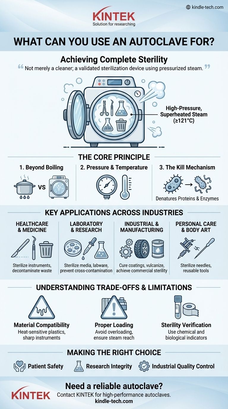 À quoi peut servir un autoclave ? Stérilisation essentielle pour les besoins médicaux, de laboratoire et industriels Guide Visuel