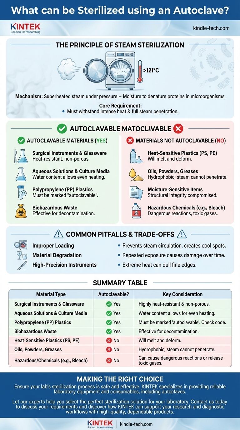 Какие материалы можно стерилизовать в автоклаве? Руководство по безопасной и эффективной стерилизации Визуальное руководство