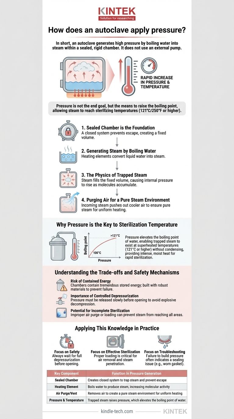 How does an autoclave apply pressure? The Science of Steam Sterilization Explained Visual Guide