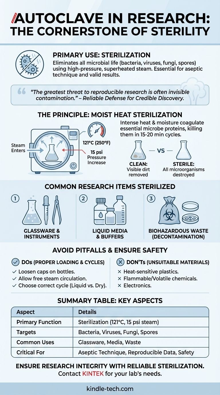 Каково назначение автоклава в исследованиях? Обеспечение стерильных условий для получения достоверных научных результатов Визуальное руководство
