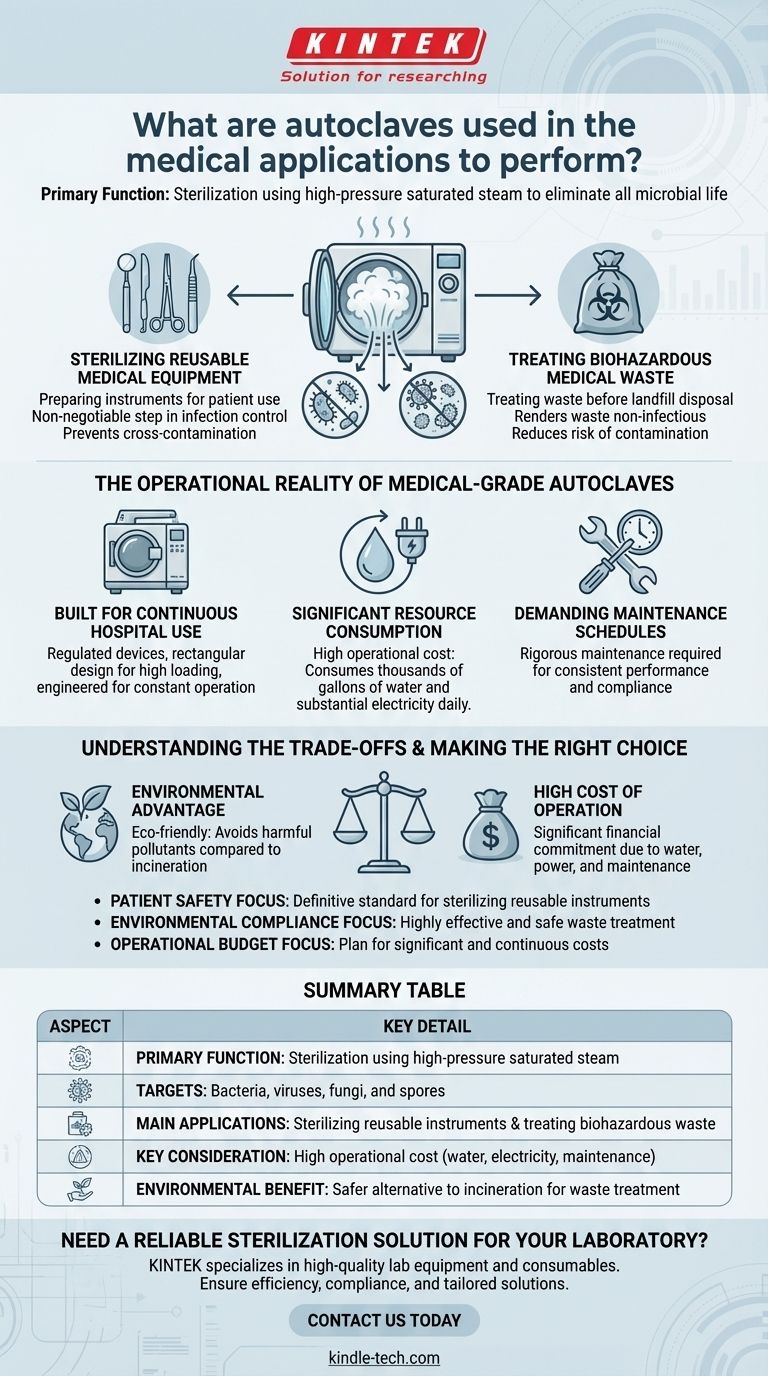 ¿Qué realizan las autoclaves en las aplicaciones médicas? Esterilización esencial para la seguridad del paciente Guía Visual