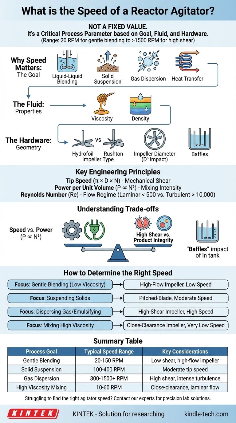 반응기 교반기의 속도는 얼마입니까? 최대 효율을 위한 혼합 공정 최적화 시각적 가이드