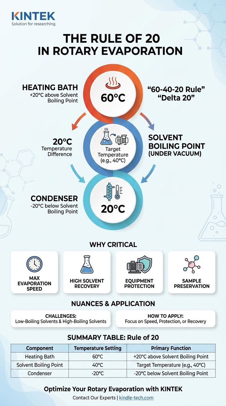 ロータリーエバポレーターにおける20の法則とは？効率的な溶媒留去と回収をマスターする ビジュアルガイド