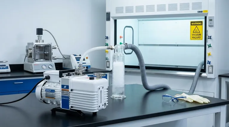 ما هي قضايا السلامة المتعلقة بمضخات التفريغ؟ تجنب المخاطر الكيميائية والميكانيكية ومخاطر الانفجار الداخلي