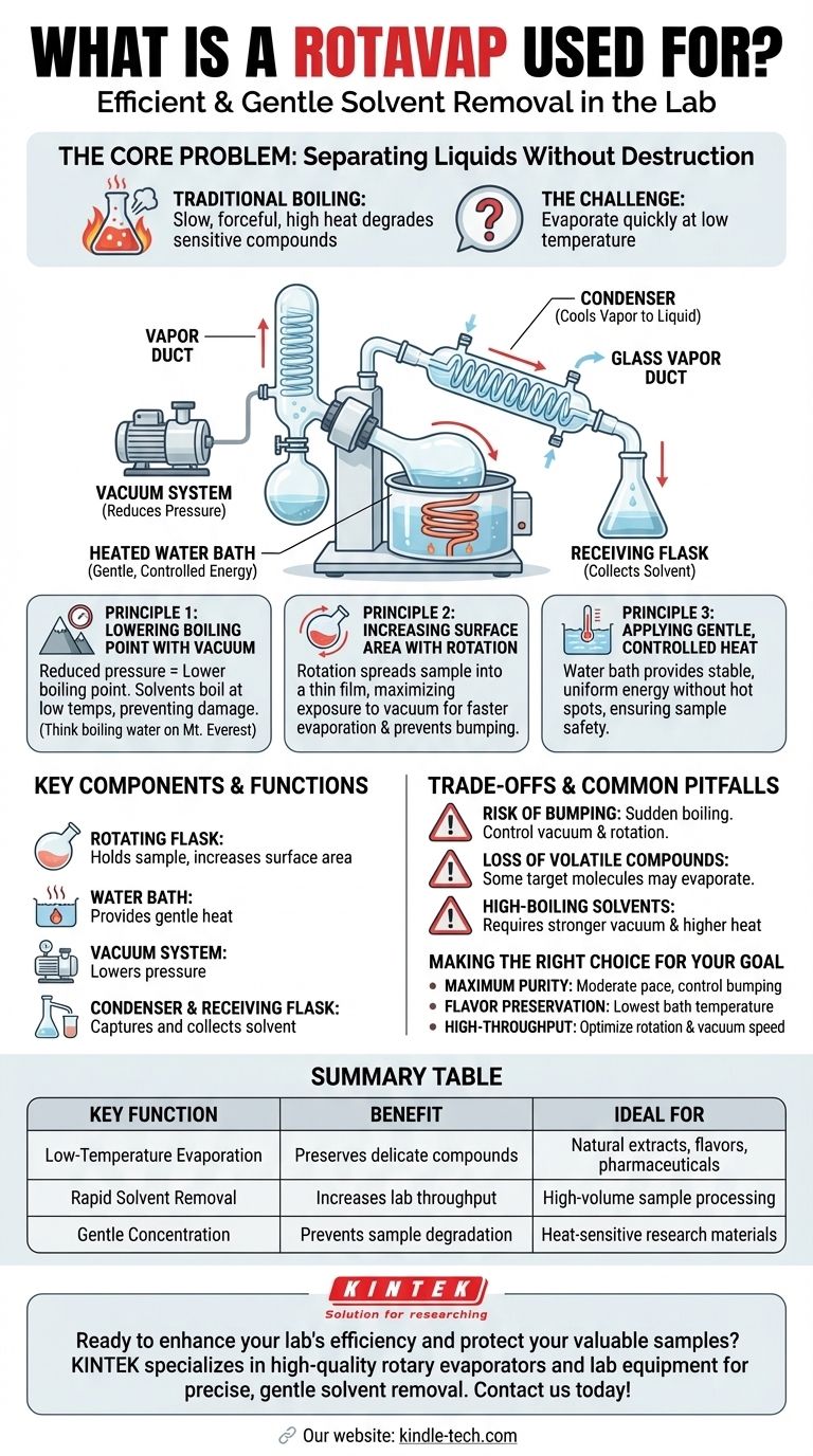ロータリーエバポレーターは何に使われますか？研究室で迅速かつ穏やかな溶媒蒸発を実現 ビジュアルガイド