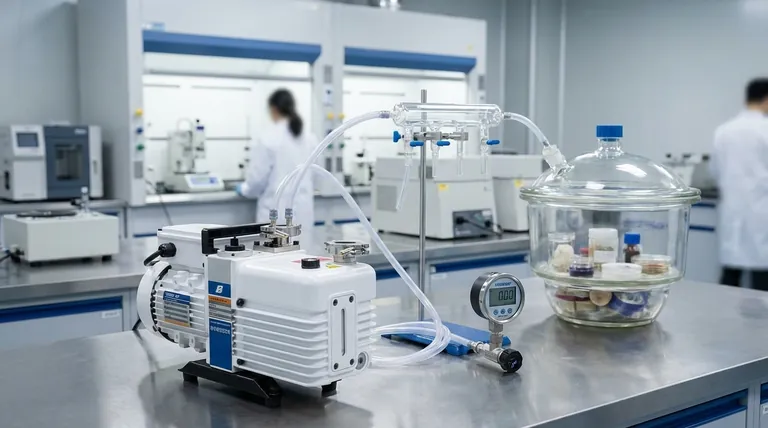 ما هي تطبيقات مضخة التفريغ ذات الريشة الدوارة؟ ضرورية لأنظمة التفريغ الصناعية والمختبرية