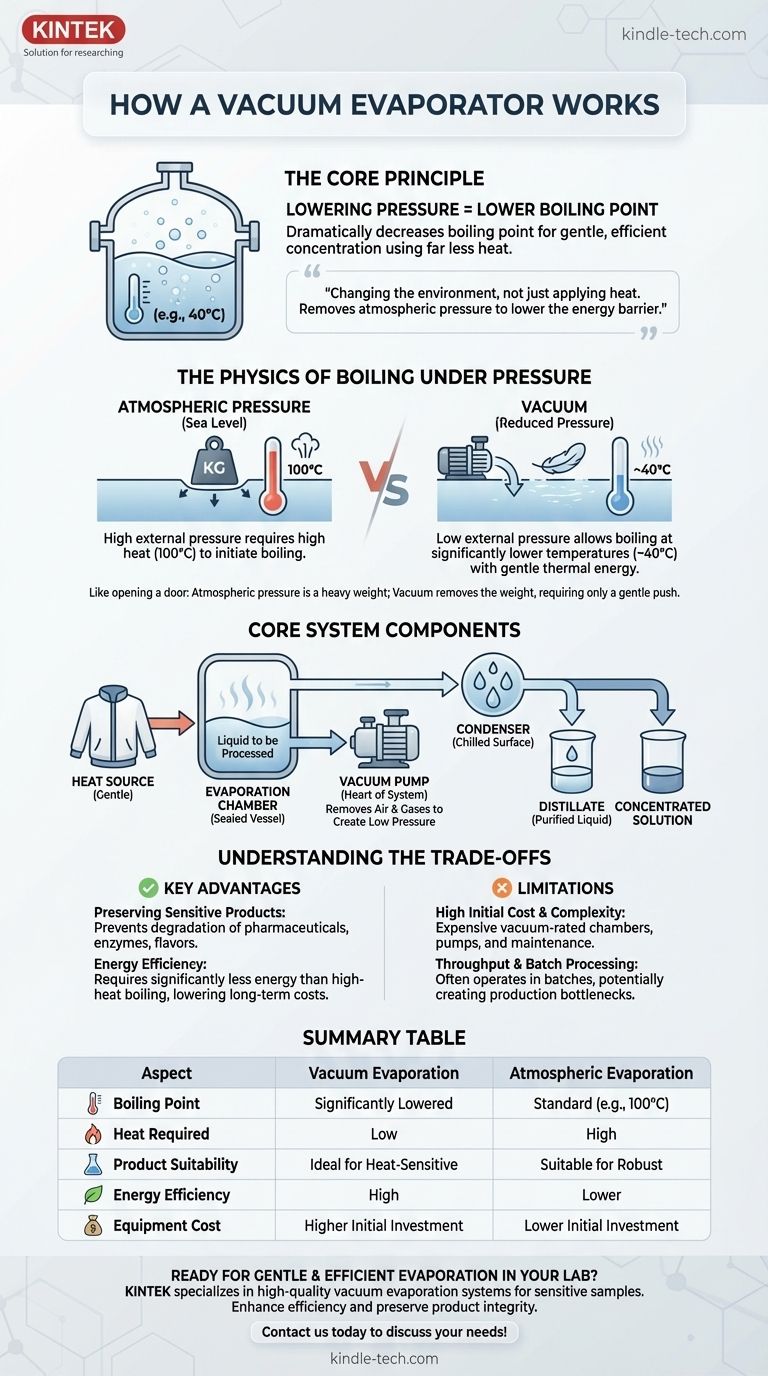 真空蒸发器是如何工作的？温和、高效分离指南 图解指南