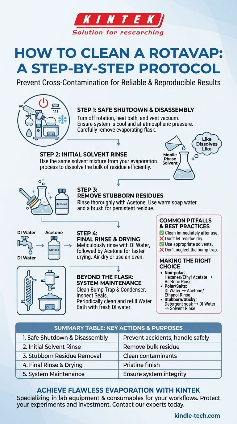 How do you clean a rotavap? A Step-by-Step Guide to Prevent Cross-Contamination Visual Guide