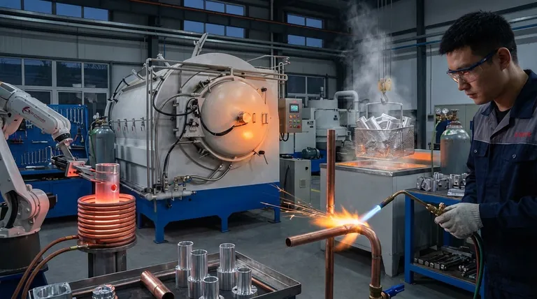 Welches ist die beste Wärmequelle zum Hartlöten? Ordnen Sie die Methode Ihren Produktionsanforderungen zu