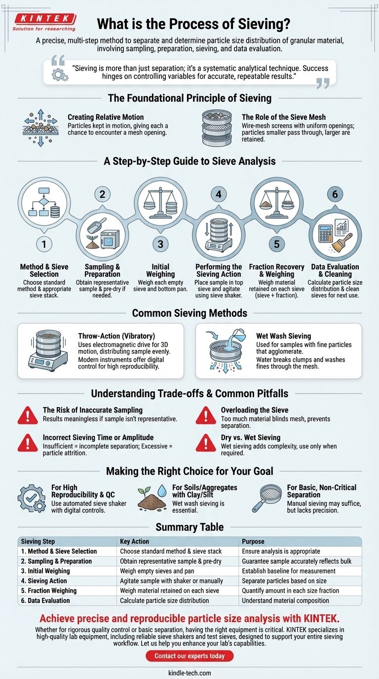 Qu'est-ce que le processus de tamisage ? Un guide étape par étape pour une analyse précise de la taille des particules Guide Visuel