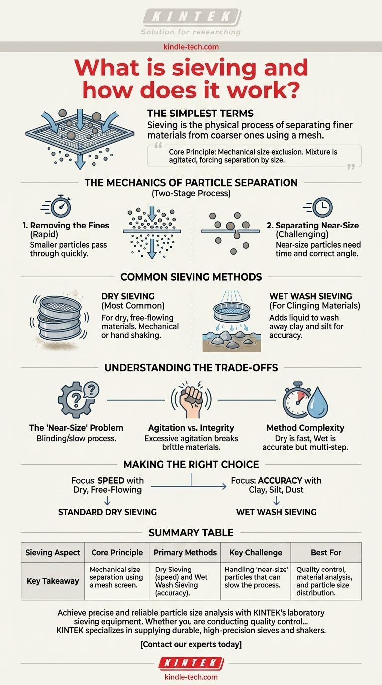 What is sieving and how does it work? A Guide to Accurate Particle Size Analysis Visual Guide