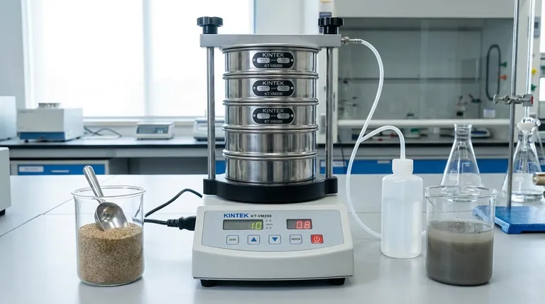 筛分有哪些不同类型?用于准确颗粒分析的干法与湿法