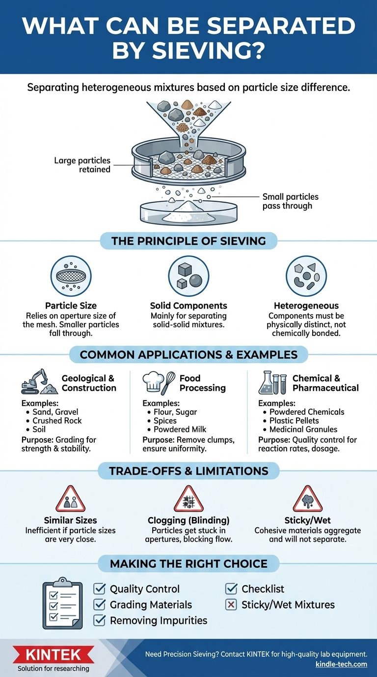Was kann durch Sieben getrennt werden? Ein Leitfaden zur Partikelgrößentrennung für verschiedene Materialien Visuelle Anleitung