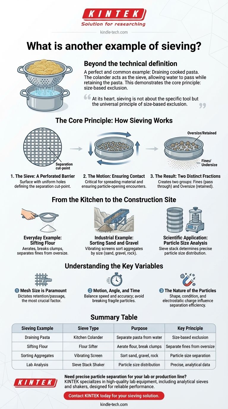 Was ist ein weiteres Beispiel für Sieben? Von Küchensieben bis hin zu industriellen Siebanlagen Visuelle Anleitung