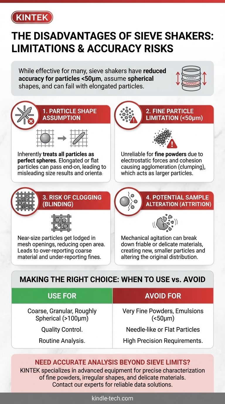 Quel est l'inconvénient du tamiseur ? Principales limites de l'analyse granulométrique Guide Visuel