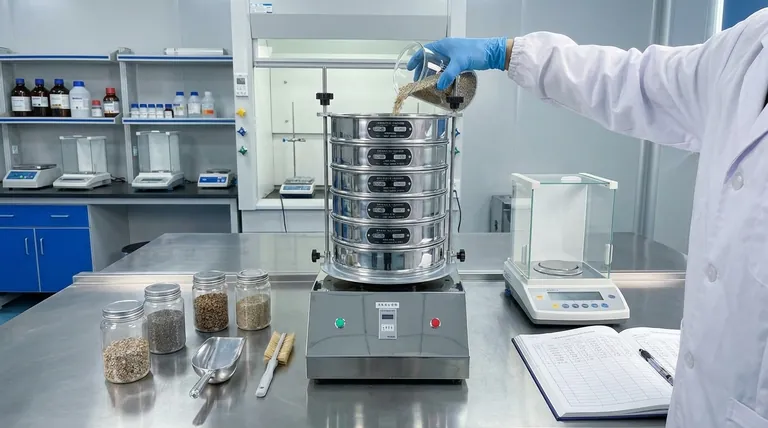 如何用筛网测量粒度?准确筛分分析的分步指南