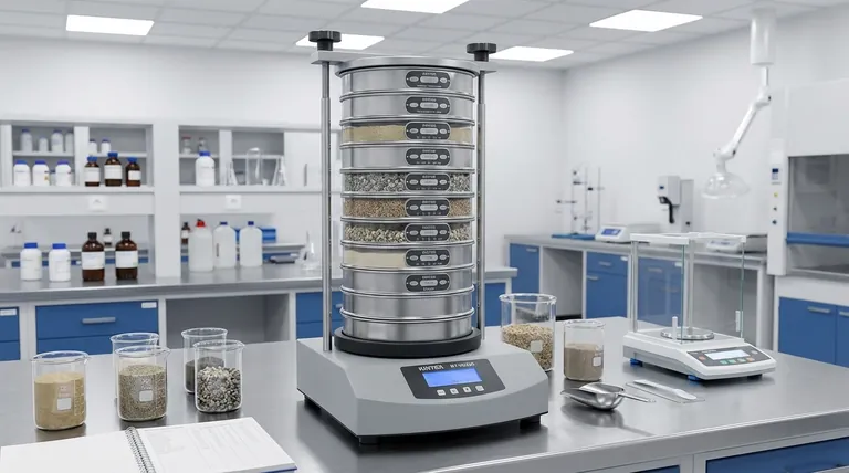 ¿Cuál es la capacidad de un agitador de tamices? Una guía sobre la altura de la pila, el diámetro y el tamaño de partícula