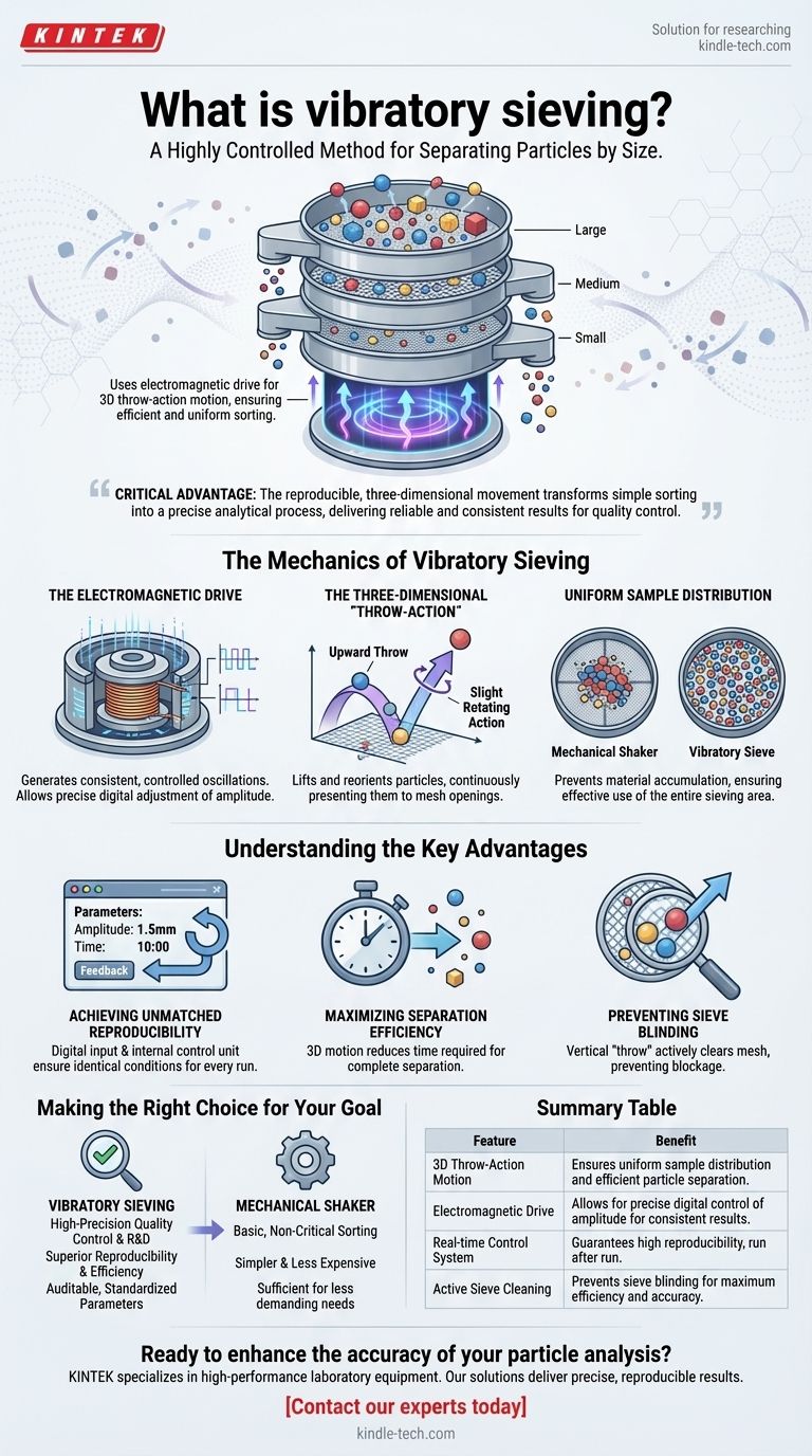 Qu'est-ce que le tamisage vibrant ? Obtenez une analyse granulométrique précise et reproductible Guide Visuel