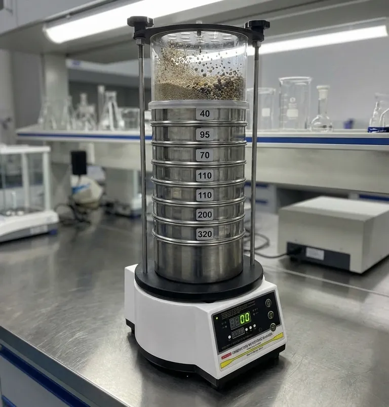 كيف يؤثر اتساع اهتزاز المنخل على توزيع حجم الجسيمات؟ تحسين تحليل المناخل للحصول على نتائج دقيقة