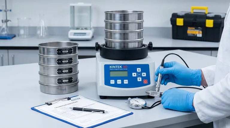 Como calibrar um agitador de peneiras? Garanta uma Análise Consistente do Tamanho das Partículas