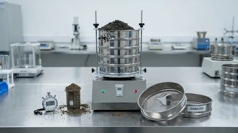 Каковы были возможные источники ошибок при ситовом анализе? Избегайте этих распространенных ошибок для получения точных результатов