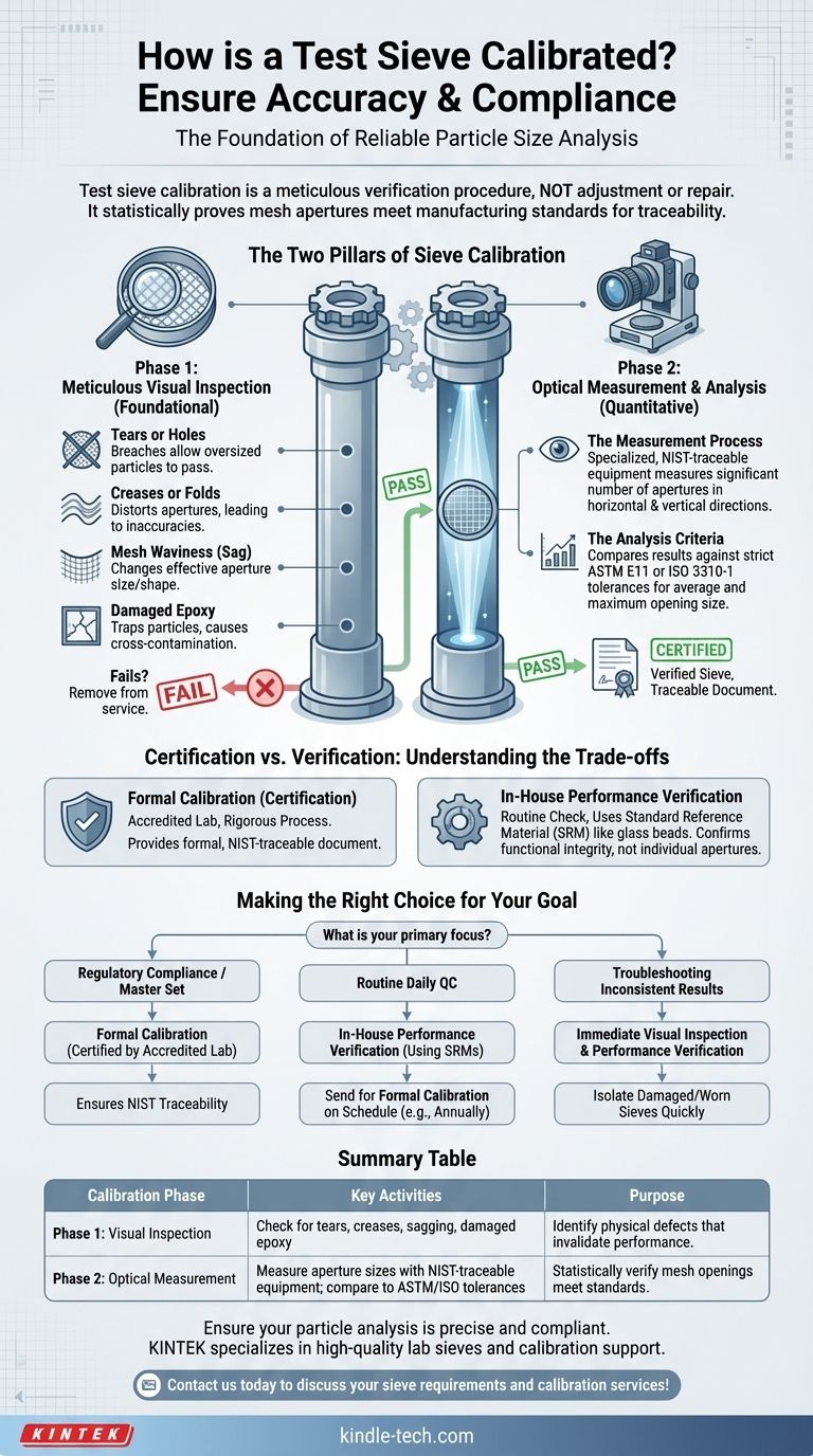 Как калибруется лабораторное сито? Обеспечьте точный анализ размера частиц Визуальное руководство