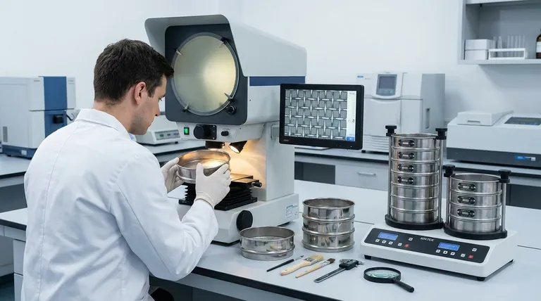 Como um peneiro de ensaio é calibrado? Garanta uma análise precisa do tamanho de partícula