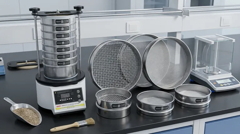 Quais são os tamanhos de peneira disponíveis? Escolha a Peneira Certa para Análise Precisa de Partículas