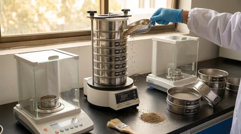 Quais são as possíveis fontes de erro no ensaio de análise granulométrica por peneiramento? Evite Erros Caros e Garanta a Precisão dos Dados