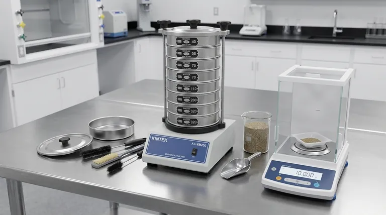 筛析试验使用哪些设备?粒度分析准确性指南