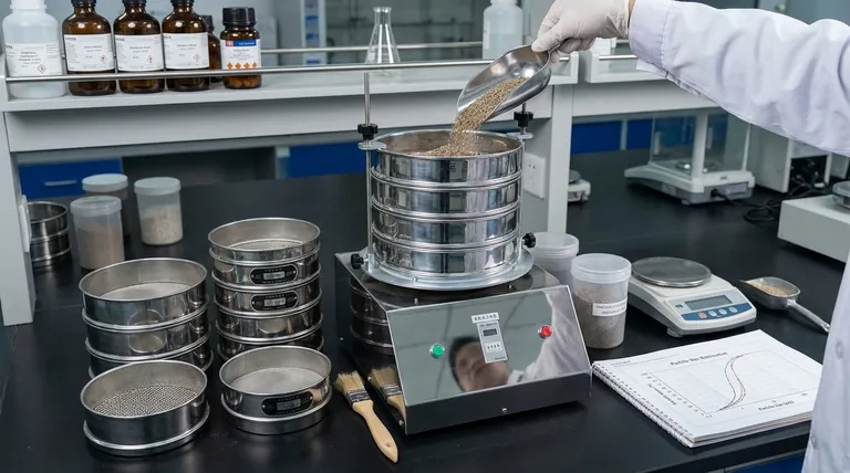 筛分分析使用什么尺寸的筛网?网孔、筛框和标准选择指南