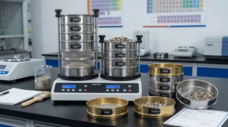 Quantos tipos de peneiras padrão existem? Um guia para os padrões ASTM vs. ISO