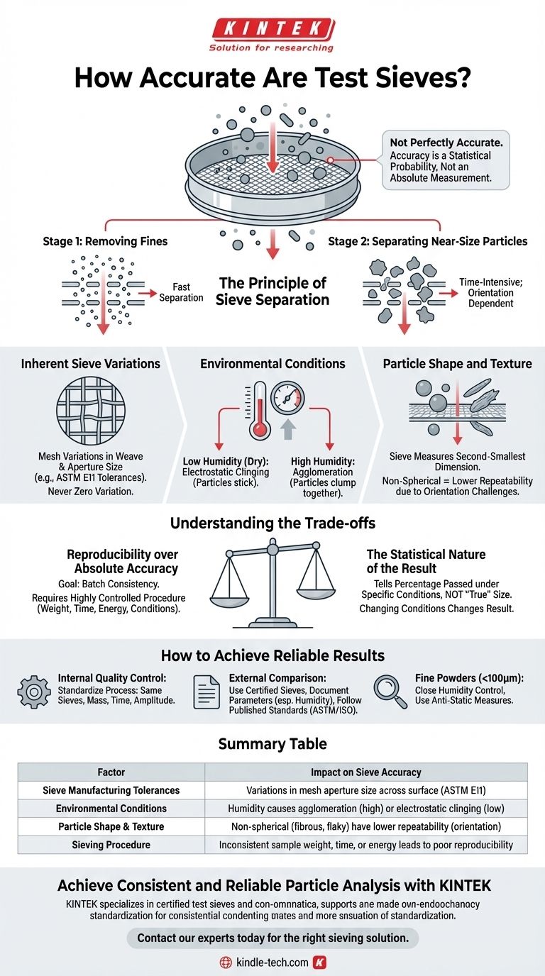 ¿Qué tan precisos son los tamices de prueba? Comprenda las variables que impactan su análisis de partículas Guía Visual