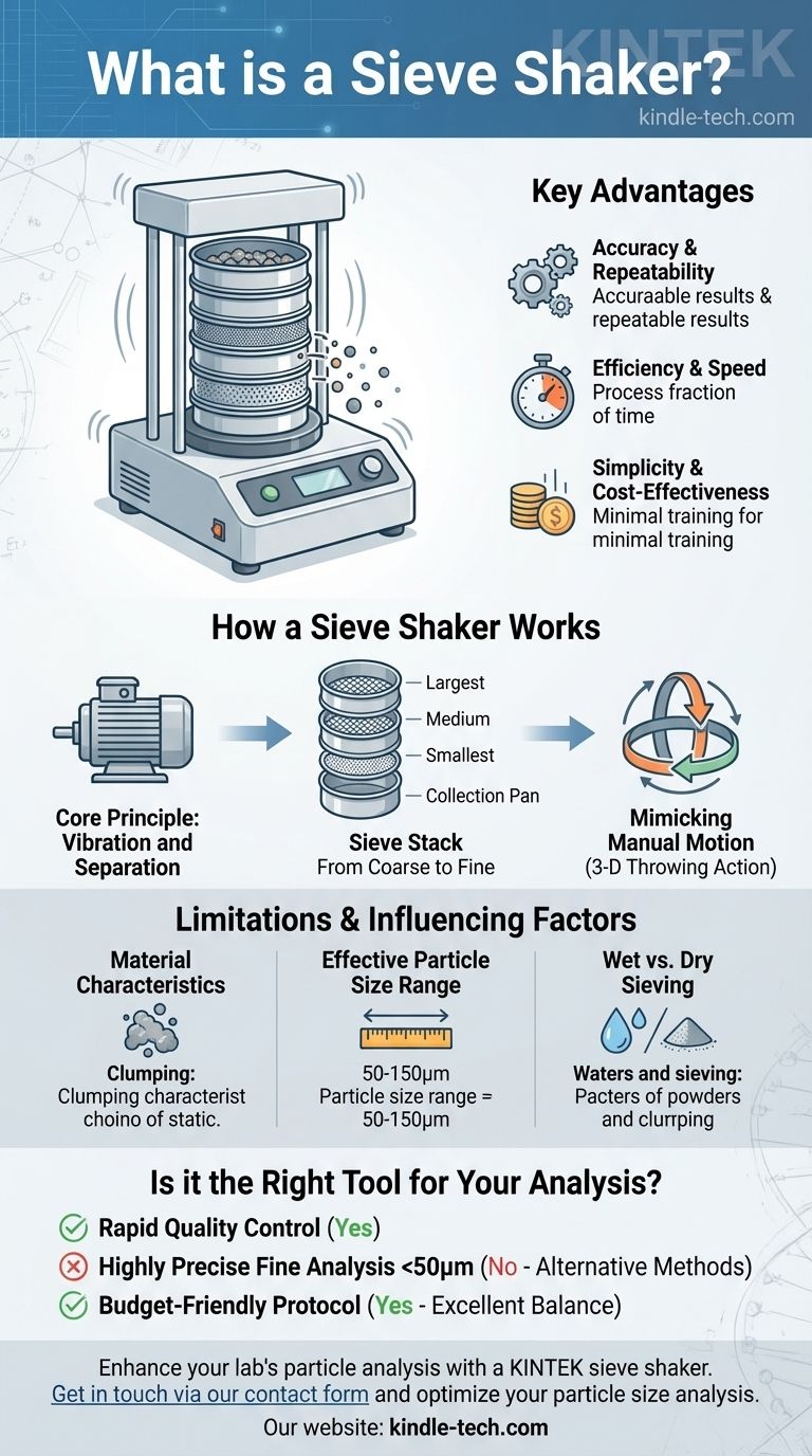 ふるい振とう機の記述は何ですか？正確な結果のための粒度分析の自動化 ビジュアルガイド