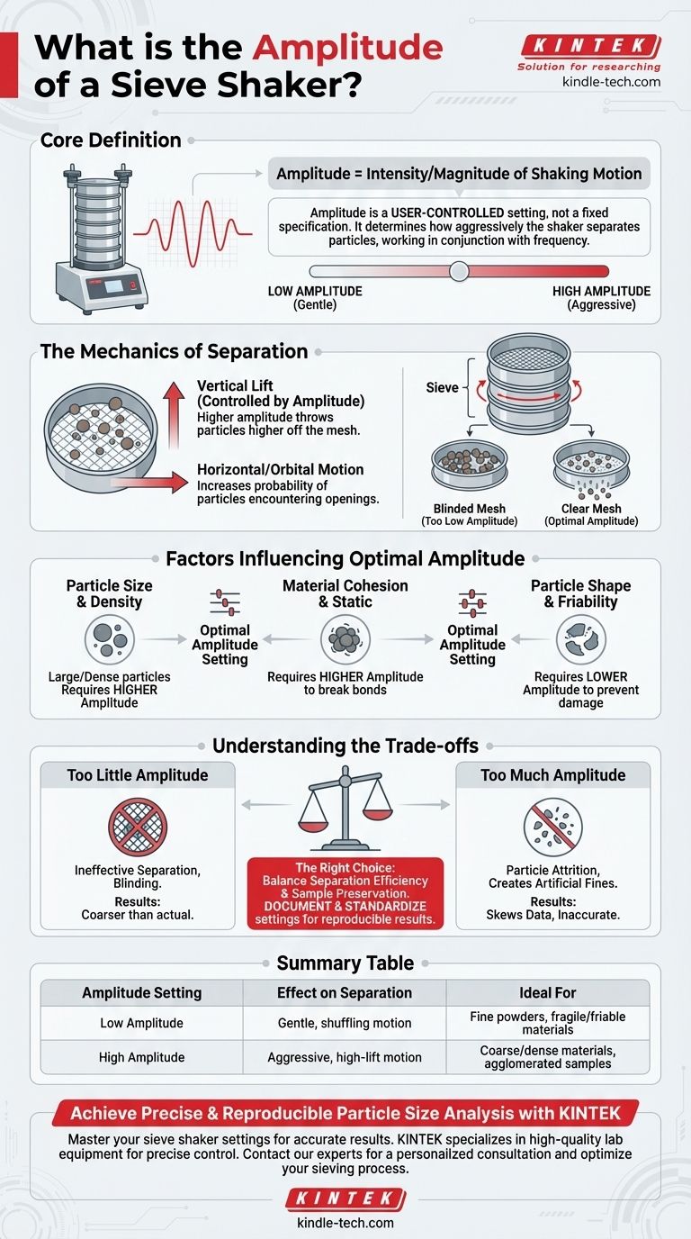 체 진동기의 진폭은 얼마입니까? 입자 분리를 최적화하기 위한 가이드 시각적 가이드