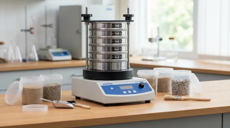 A análise granulométrica por peneiramento é a técnica mais utilizada para a análise do tamanho de partículas? O método preferencial para materiais granulares