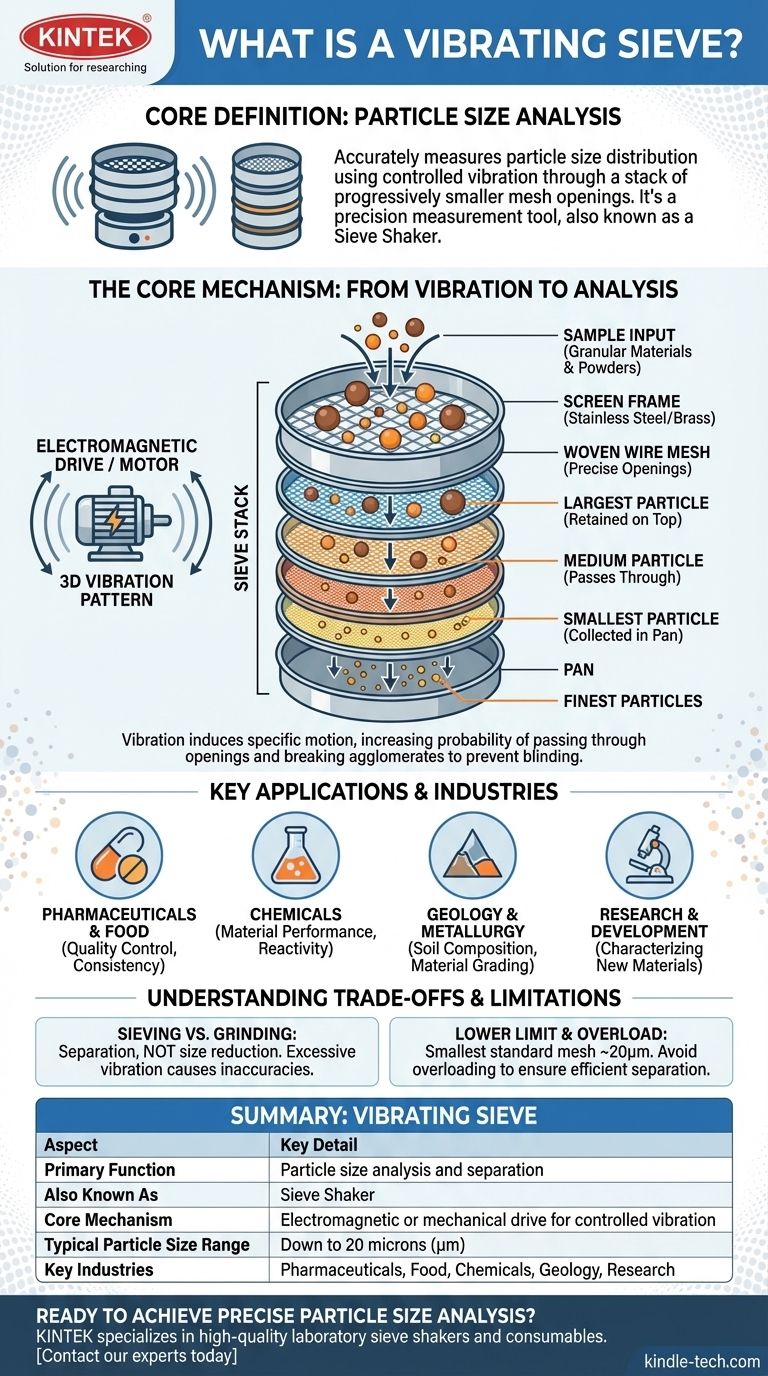 什么是振动筛？一种用于粒度分析的精密工具 图解指南