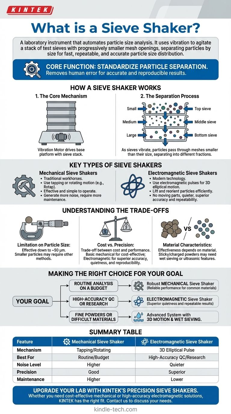 Что такое вибрационный грохот? Автоматизируйте анализ размера частиц для получения точных результатов Визуальное руководство