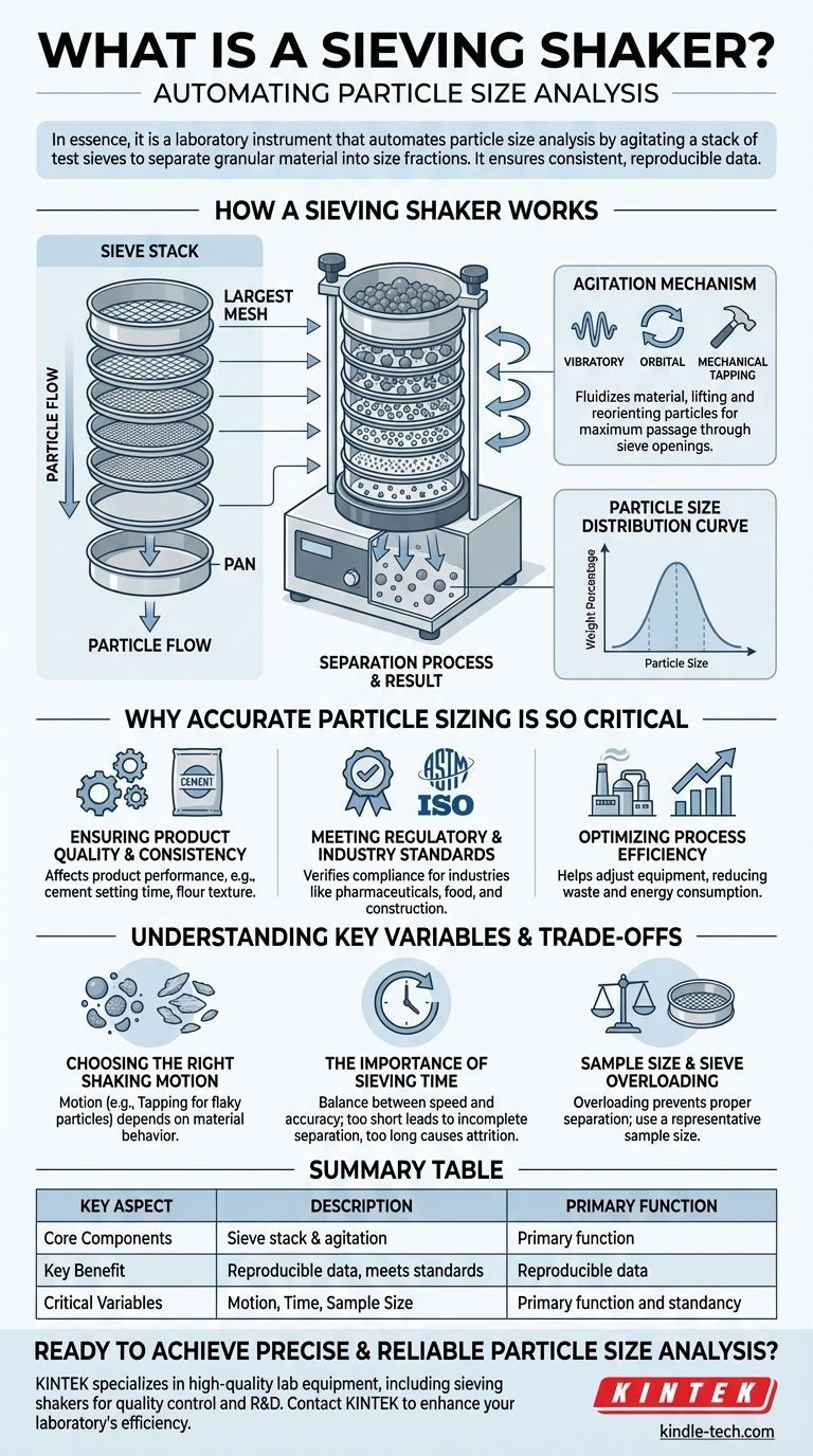 Qu'est-ce qu'une tamiseuse ? Automatisez votre analyse granulométrique pour des résultats précis Guide Visuel