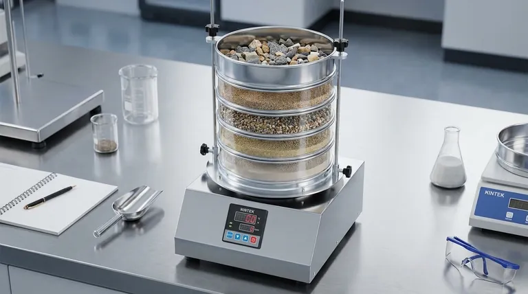 O que é um agitador de peneiras grossas? Obtenha Análise Precisa do Tamanho de Partículas para Agregados e Grãos