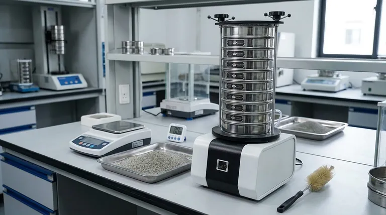 ¿Cuánto tiempo debe funcionar un agitador de tamices para áridos finos? Lograr la completitud del tamizado preciso