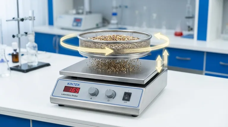 Por que a agitação horizontal das peneiras é mais eficiente do que a agitação vertical? Obtenha uma Análise de Partículas Mais Rápida e Precisa