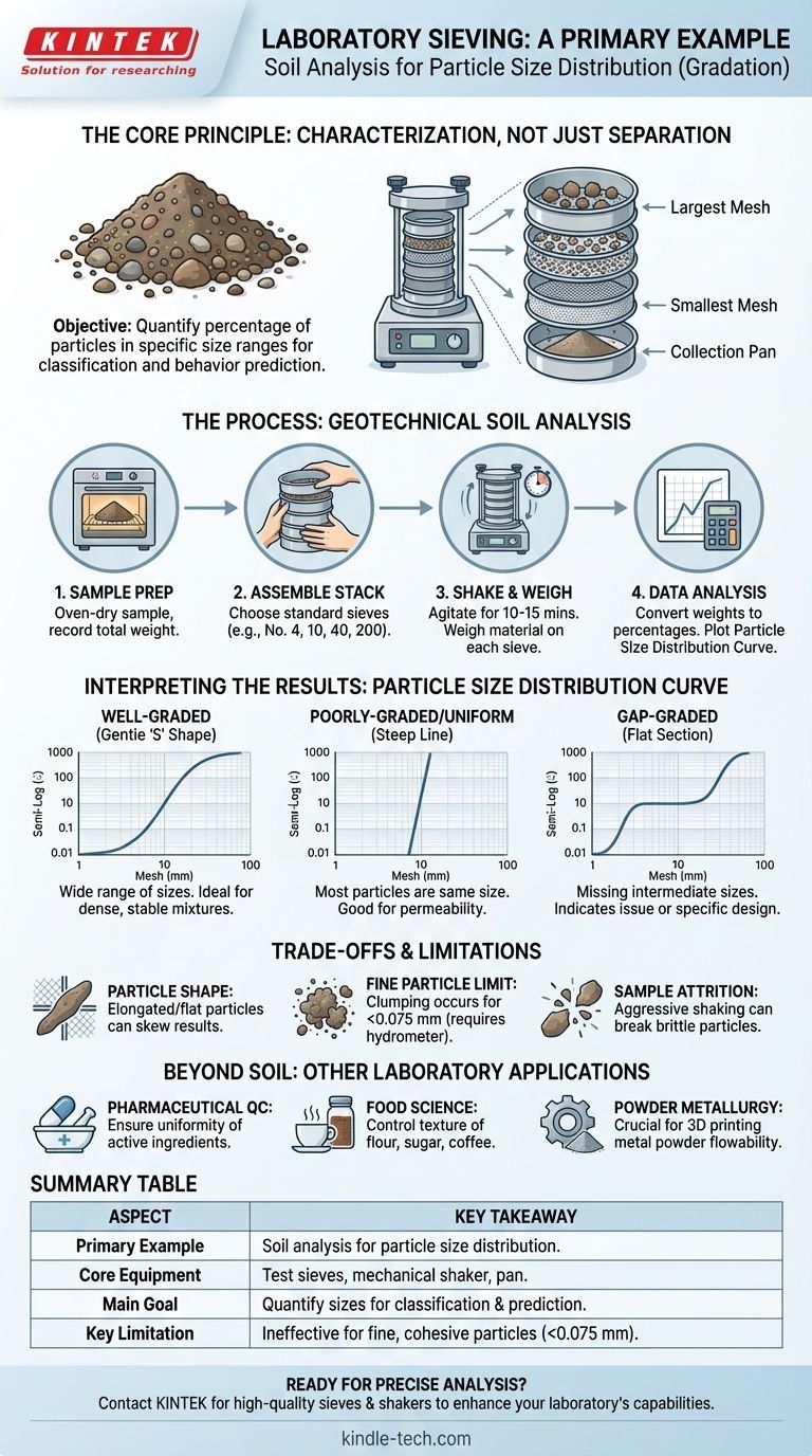 실험실에서 체가름의 예는 무엇입니까? 품질 관리를 위한 마스터 입자 크기 분석 시각적 가이드