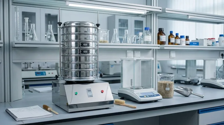 체 분석(sieve analysis)을 위한 실험실 시험은 무엇인가요? 입자 크기 분포를 위한 단계별 안내서