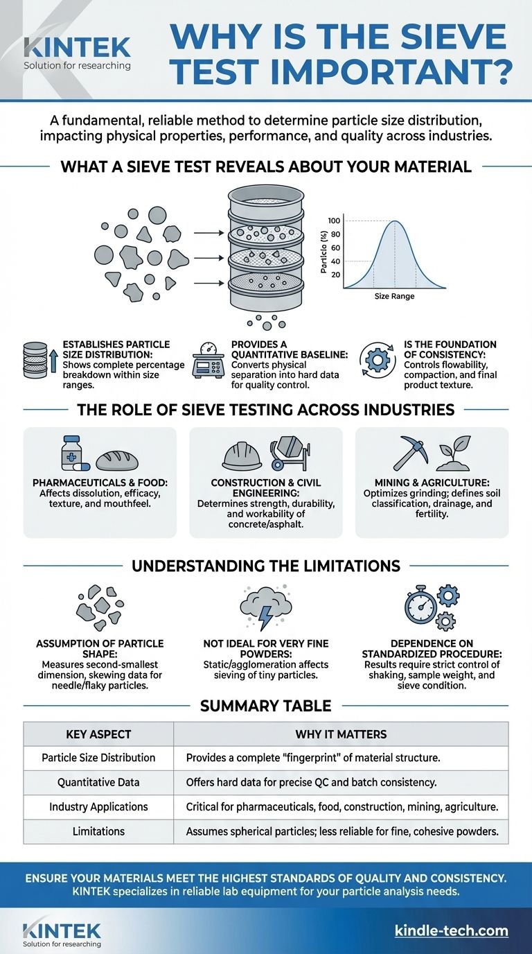 Warum ist der Siebtest wichtig? Der Schlüssel zur Qualitätskontrolle und Produktkonsistenz Visuelle Anleitung